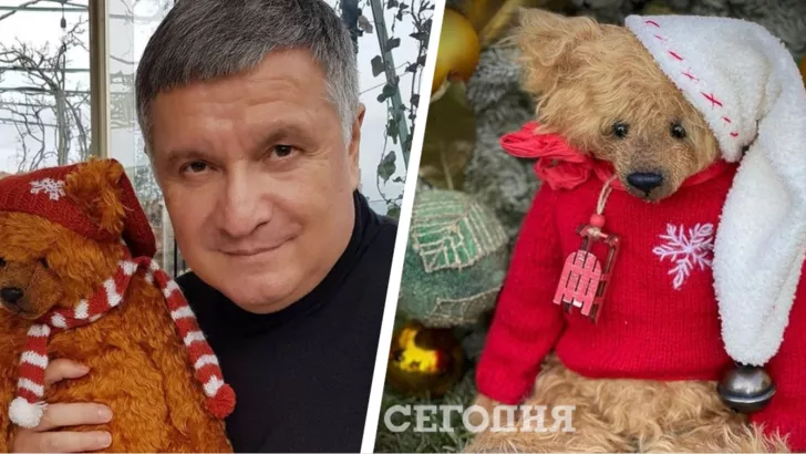 Аваков показал новогоднюю игрушку / Коллаж "Сегодня"