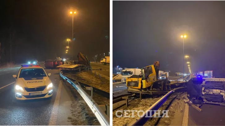На трассе Киев-Чоп произошла серьезная авария
