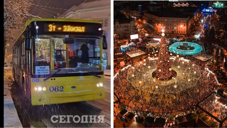 Общественный транспорт в новогоднюю ночь будет работать по измененному графику.