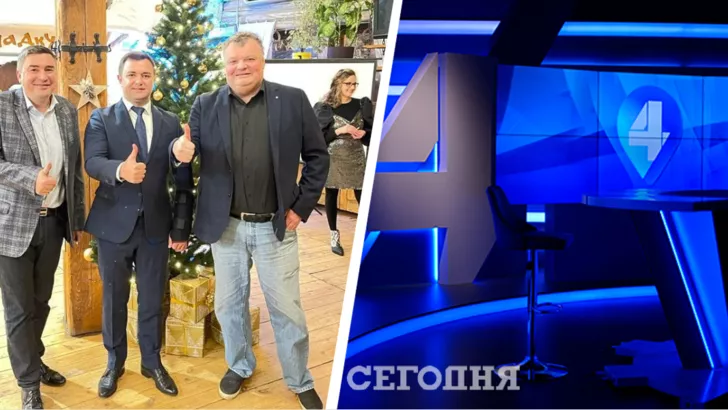 У Алексея Ковалева (по центру) большие планы на телебизнес / Коллаж "Сегодня"