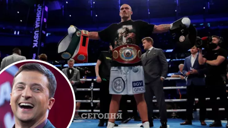 Зеленський віддав Усику титул абсолютного чемпіона світу