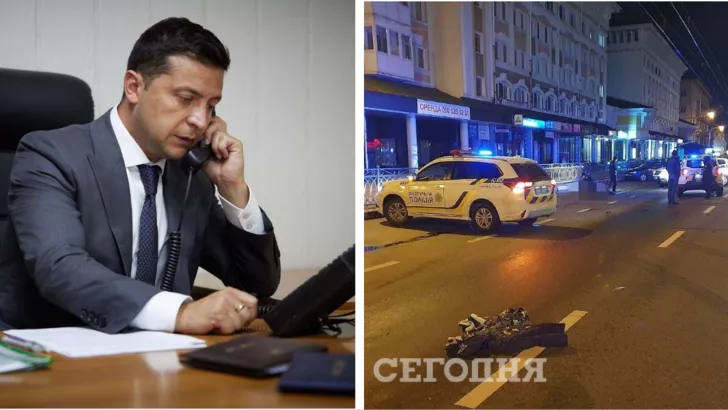Зеленский и Байден созвонились, а в Ровно произошло смертельное ДТП/Коллаж: "Сегодня"