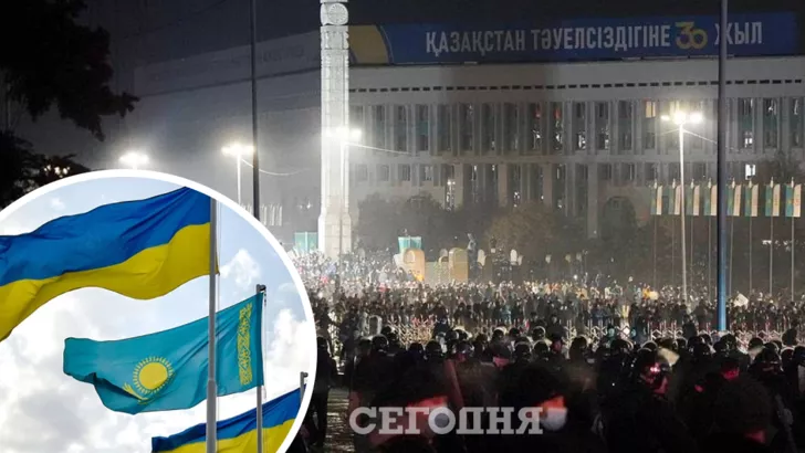 Украинцам советуют воздержаться от поездок в Казахстан из-за митингов