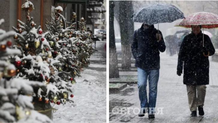 Погода в Україні 7 січня / Колаж "Сьогодні"
