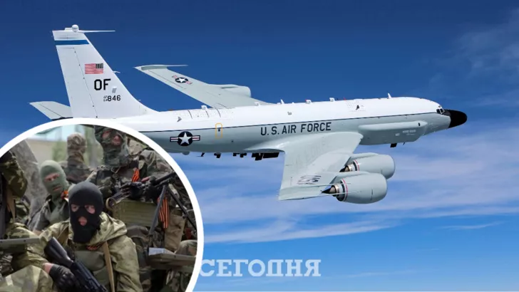Воздушная разведка НАТО изучила позиции боевиков на Донбассе / Коллаж "Сегодня"