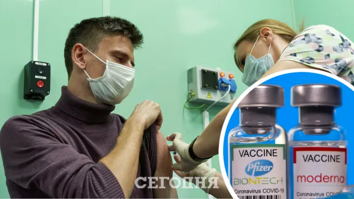В Украине будет бустерная вакцинация. Фото: коллаж "Сегодня"