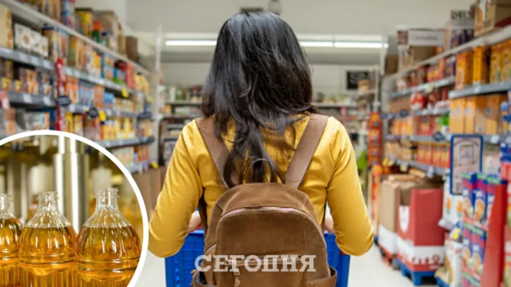 В одном из супермаркетов подсолнечное масло продают по 73,99 грн/0,9 литра