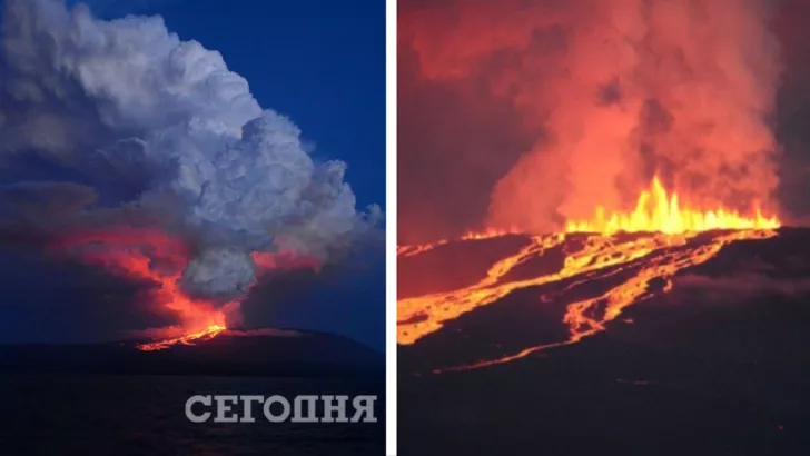 Востаннє цей вулкан вивергався 2015 року. Колаж "Сьогодні"
