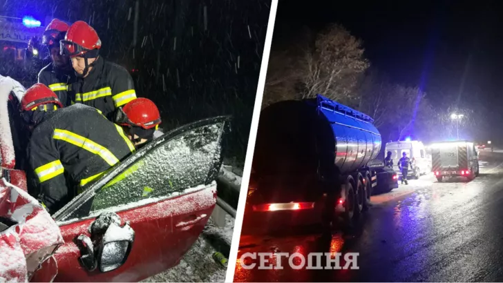 В Хмельницкой области случилась страшная авария. Фото: коллаж "Сегодня"