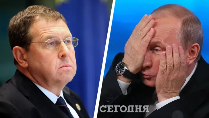 Андрій Ілларіонов (ліворуч) та Володимир Путін (праворуч). Фото: колаж "Сьогодні"