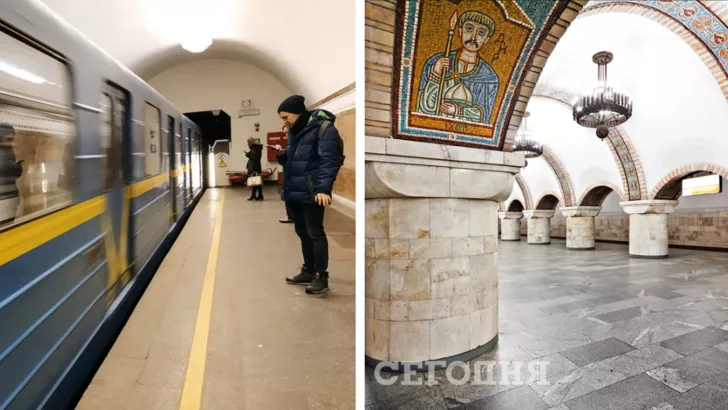 Щодня Київським метрополітеном користуються сотні тисяч людей/Колаж: "Сьогодні"