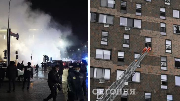 Українці тікають з Казахстану, а в Нью-Йорку обігрівач спровокував смертельну пожежу/Колаж: "Сьогодні"