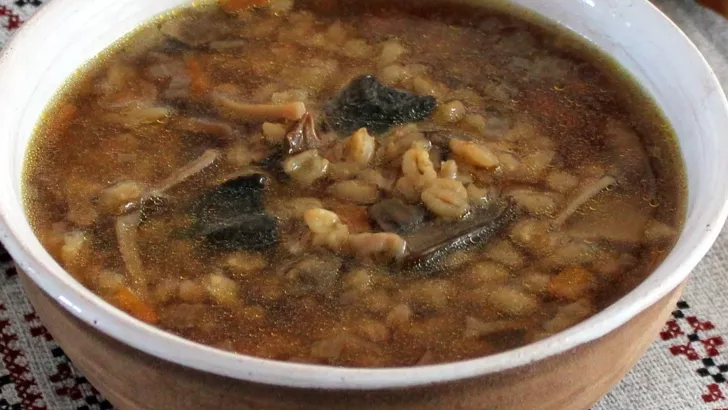 Суп из сушеных грибов – пошаговый рецепт приготовления с фото
