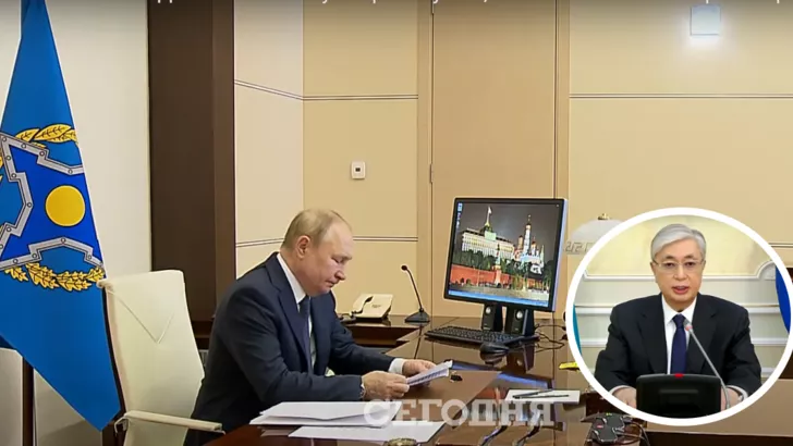 Путин забыл имя Токаева во время заседания ОДКБ