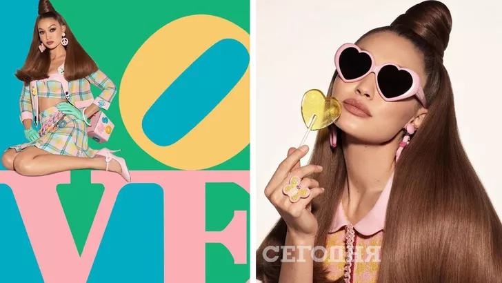 Джиджи Хадид возглавила рекламную кампанию новой весенне-летней коллекции Moschino