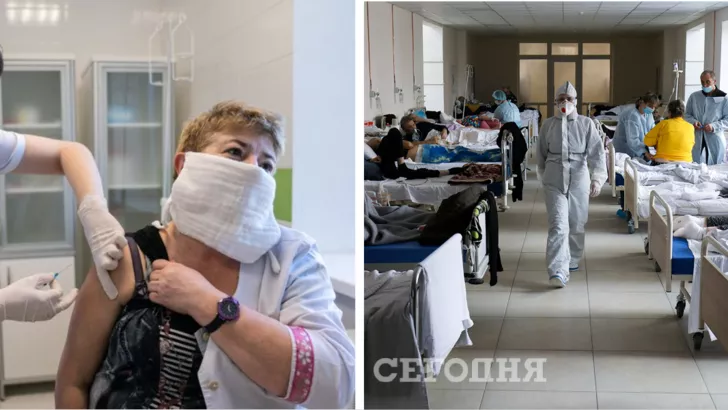 В Украине за сутки зафиксировали более 5000 новых подтвержденных случаев COVID-19 / Коллаж "Сегодня"