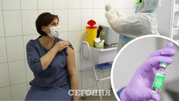 За добу в Україні 96 385 людей вакцинувалися проти COVID-19 / Колаж "Сьогодні"