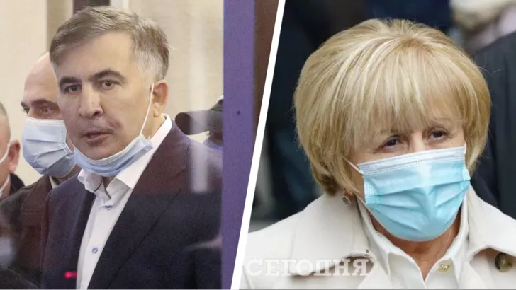 Мама Саакашвили сообщила о новых тревожных симптомах у сына / Коллаж "Сегодня"