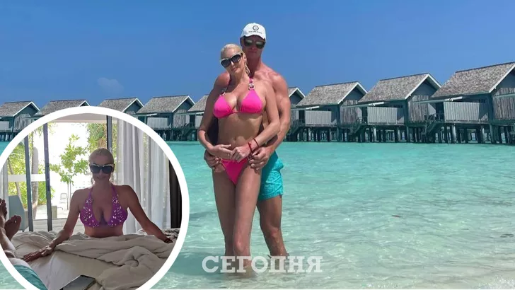 Анастасия Волочкова вместе с любимым отдыхает на Мальдивах.