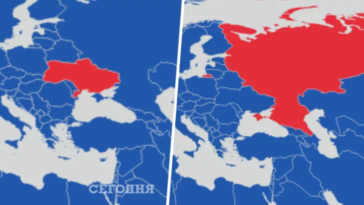 В Испании дали карту Украины без Крыма