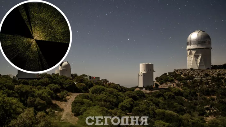 Вчені за допомогою потужного телескопа створюють найбільшу карту Всесвіту у світі