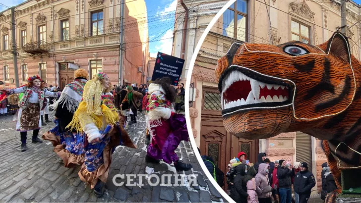 В Черновцах устроили карнавал
