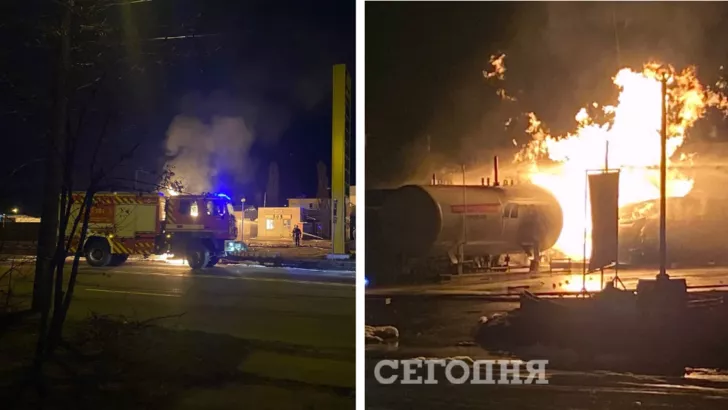 ДТП произошло в городе Кременчуг/Фото: ГСЧС Украины, коллаж: "Сегодня"