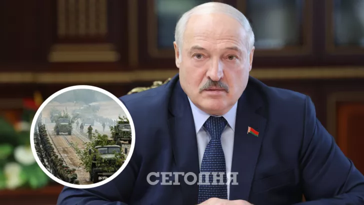 Самопровозглашенный президент Беларуси Александр Лукашенко.  Коллаж "Сегодня"