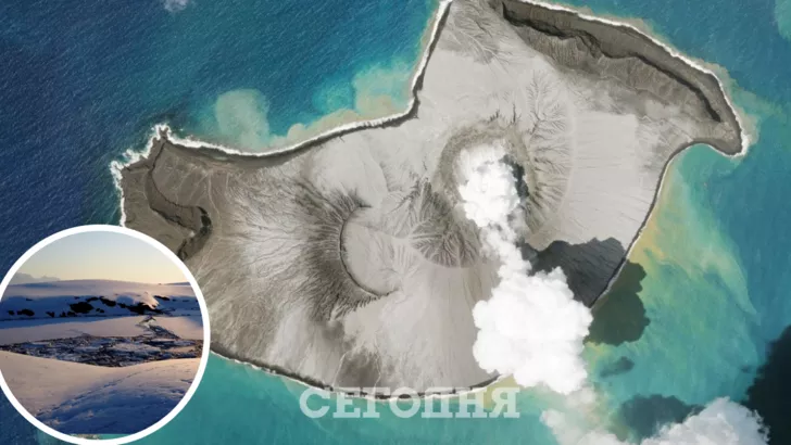 Извержение вулкана в 7800 км от станции Вернадского дошло до нее волнами