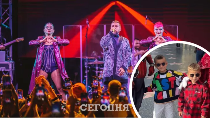 Сыновья Дмитрия Монатика поддержали звездного отца на концерте в Нью-Йорке