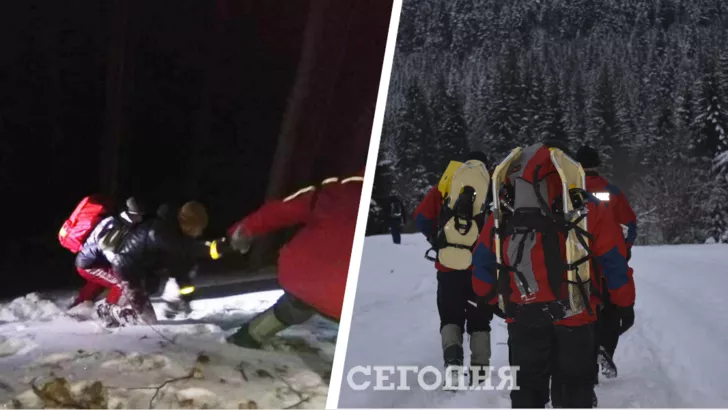 Рятувальники знайшли іноземця, травмованого в горах.