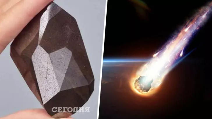 Загадочный бриллиант мог прилететь из космоса
