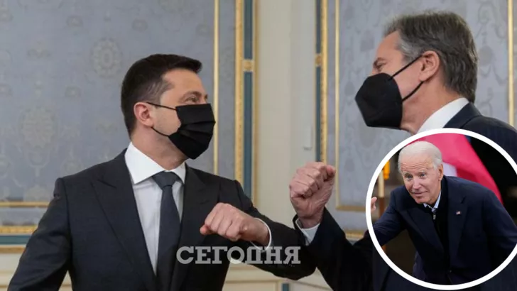 Блинкен провел встречу с президентом Украины