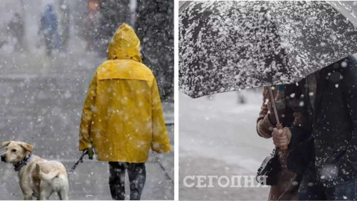 В Украину нагрянет непогода 21 января. Фото: коллаж "Сегодня"