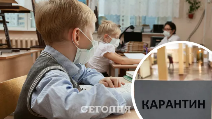 В Украине школьники массово уходят на дистанционку. Фото: коллаж "Сегодня"