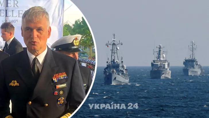 Глава ВМС Германии Кай-Ахим Шенбах сделал скандальное заявление. Коллаж "Сегодня"