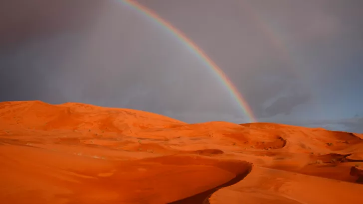 На Марсе может быть радуга?