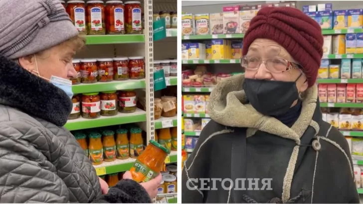 Киевляне отрицают, что начали массово покупать продукты.