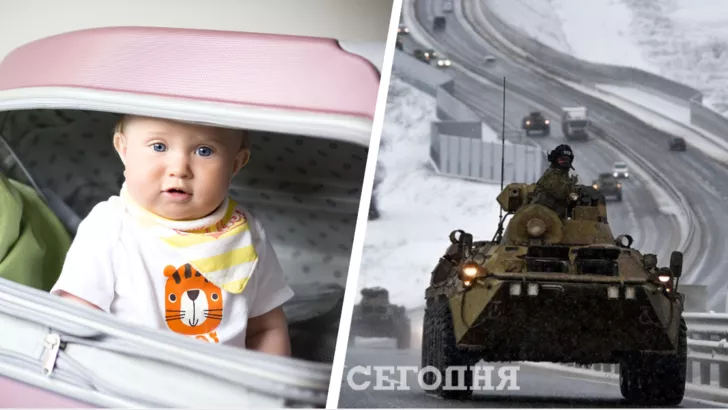 В случае агрессии России у ребенка должен быть тревожный чемодан. Фото: коллаж "Сегодня"