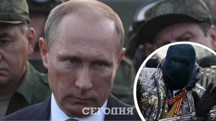 Владимир Путин (слева). Фото: коллаж "Сегодня"