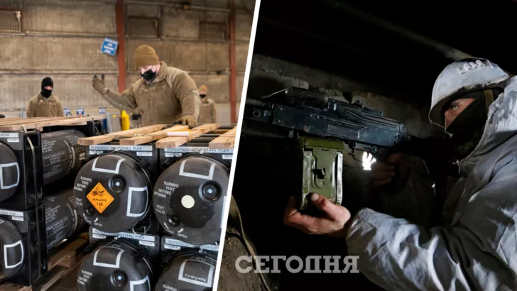 Россия хочет поставить оружие "ЛДНР" в ответ на помощь Запада Украине. Коллаж "Сегодня"