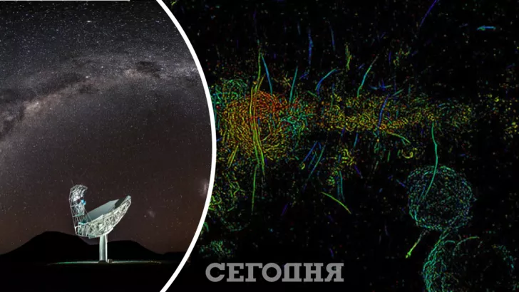 Астрономи виявили у космосі тисячі струн