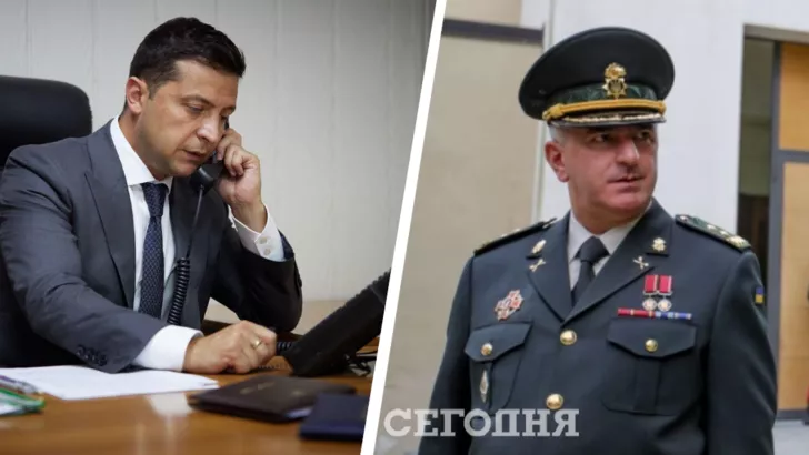 Главы США и Украины провели второй телефонный разговор за месяц, а президент Украины уволил Николая Балана с должности командующего Национальной гвардией/Коллаж: "Сегодня"
