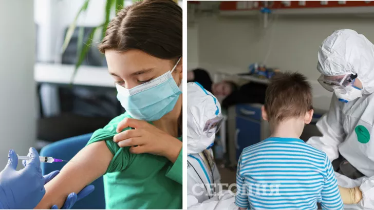 За сутки в стране коронавирус обнаружили у 5 341 ребенка / Коллаж "Сегодня"