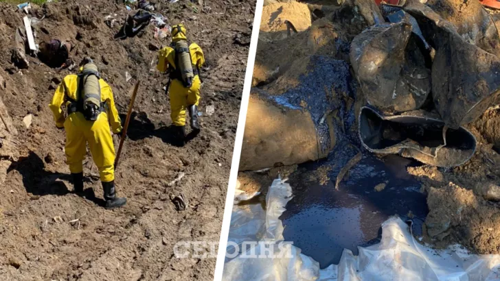 Под Киевом нашли опасные химикаты