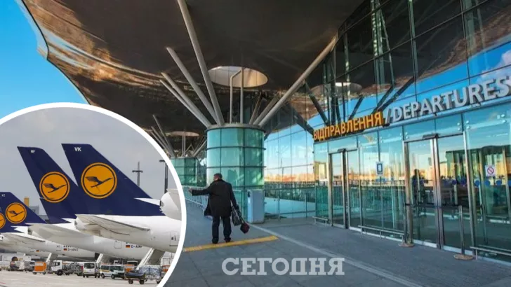 Lufthansa повернула свій рейс на ночівлю у Києві