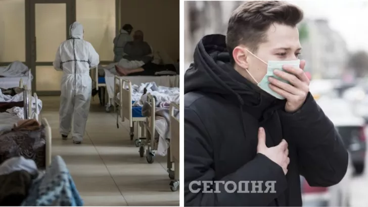 В Украине все больше заболевших коронавирусом. Фото: коллаж "Сегодня"