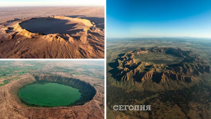 Найнезвичайніші кратери Землі