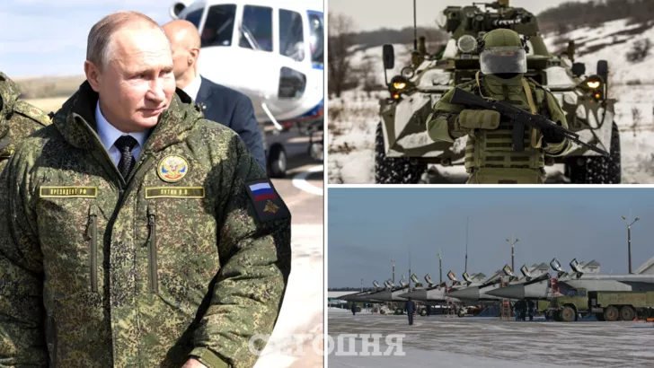 Путін може відкрито ввести війська на Донбас. Колаж "Сьогодні"