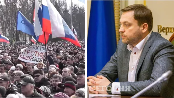Денис Монстырский (на фото справа) заявил о вероятности митингов по сценариям 2014 года